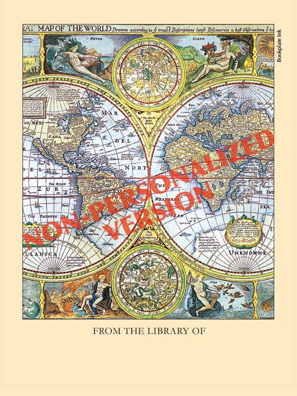 B116-Map-of-the-World-bookplate