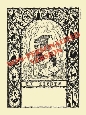 B211-Gnome-walking-animal-border-nonpersonalize