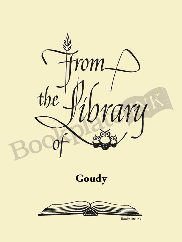 B213 - Three owls calligraphy design by Raymond DaBoll - Image 7