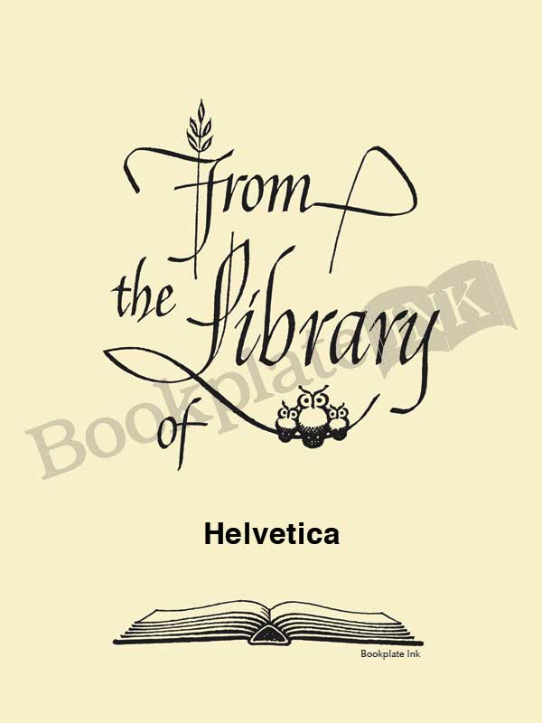 B213 - Three owls calligraphy design by Raymond DaBoll - Image 9