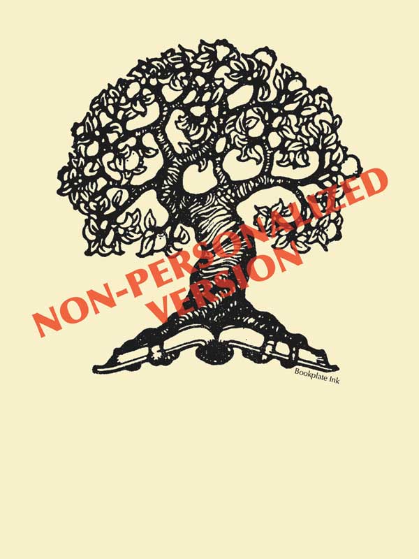 B252-tree-with-open-book-in-roots-non-personalized