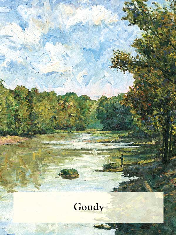 C106 - River with fisherman bookplate - Image 7