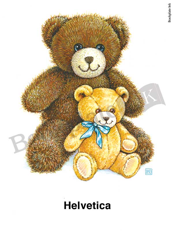 C208 - Teddy bears bookplate - Image 9