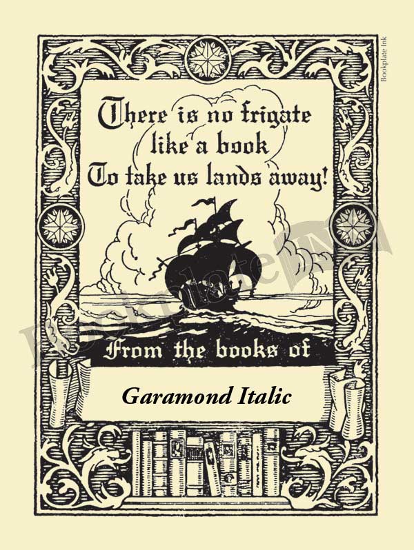 E31 - "There is no frigate" ship bookplate - Image 6