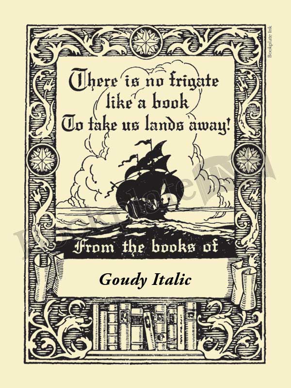 E31 - "There is no frigate" ship bookplate - Image 8