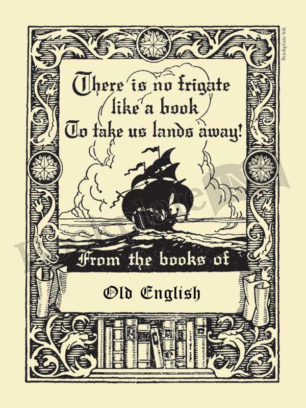 E31 - "There is no frigate" ship bookplate - Image 12