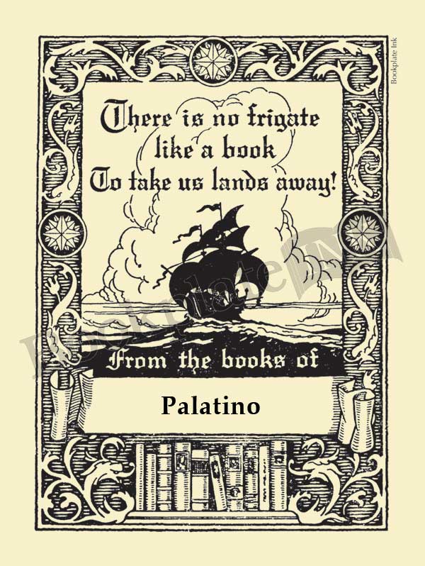 E31 - "There is no frigate" ship bookplate - Image 14