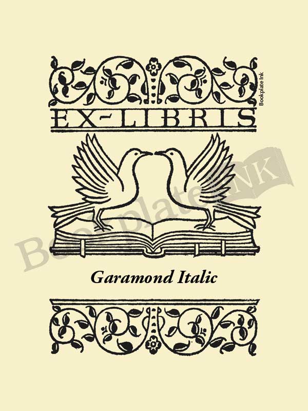 M5 - Love doves bookplate - Image 5