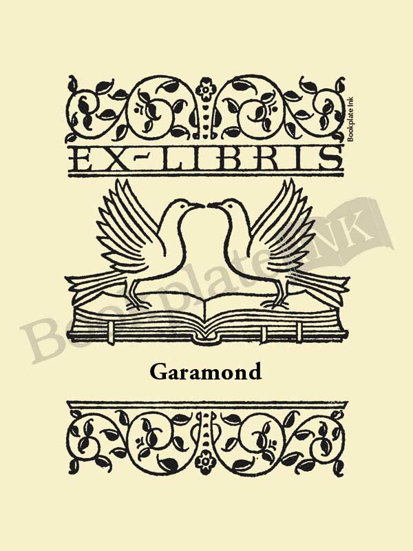 M5 - Love doves bookplate - Image 6