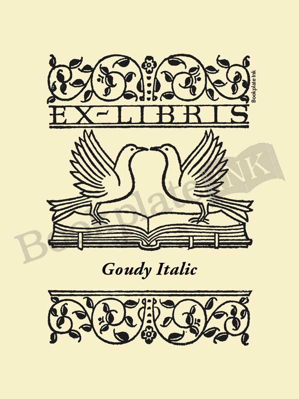 M5 - Love doves bookplate - Image 7