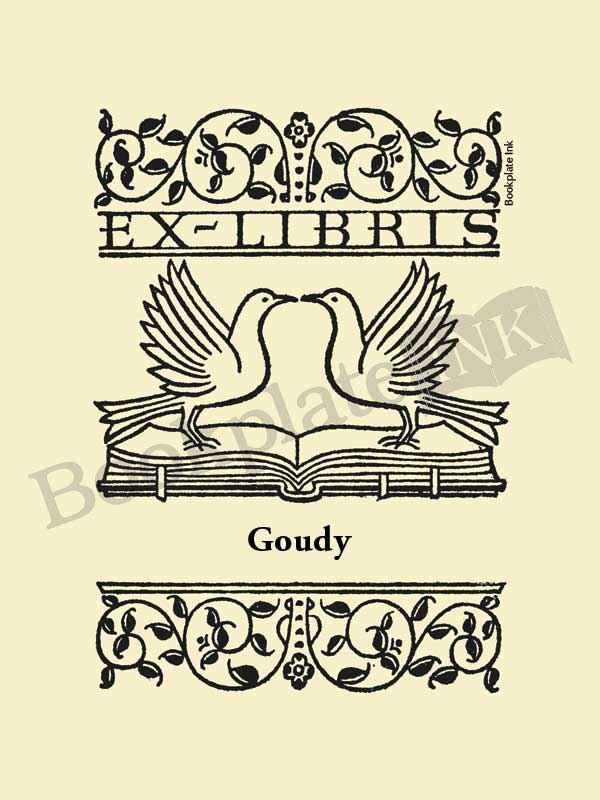 M5 - Love doves bookplate - Image 8