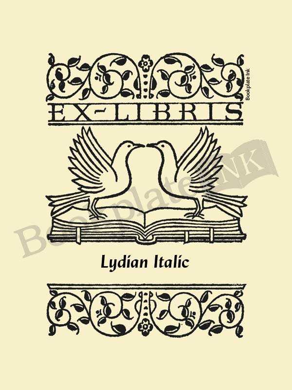 M5 - Love doves bookplate - Image 10