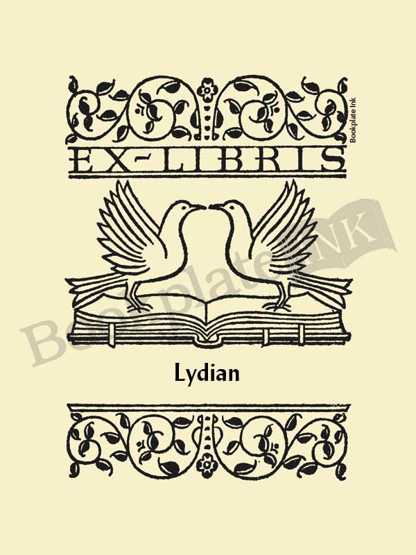 M5 - Love doves bookplate - Image 11