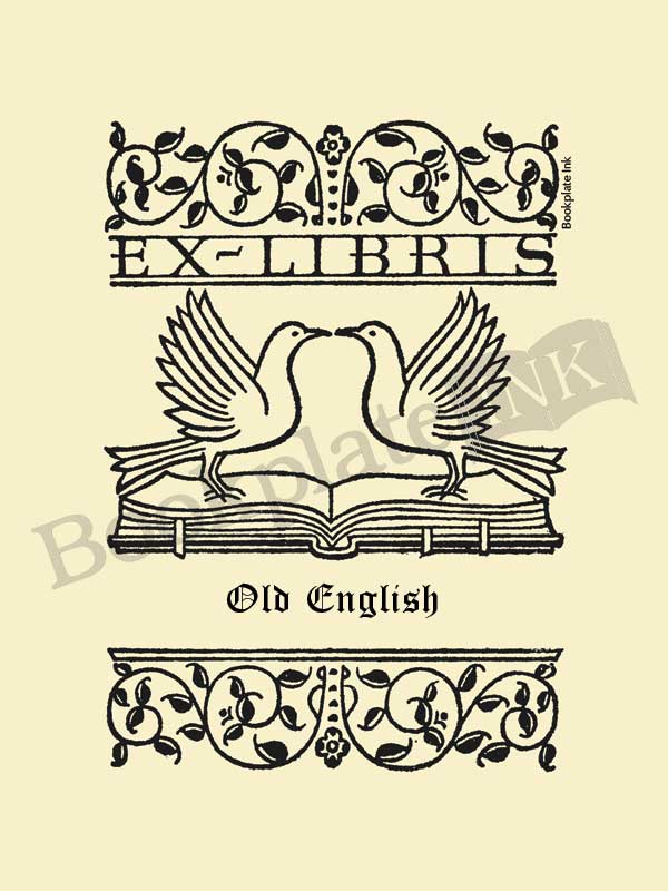 M5 - Love doves bookplate - Image 12