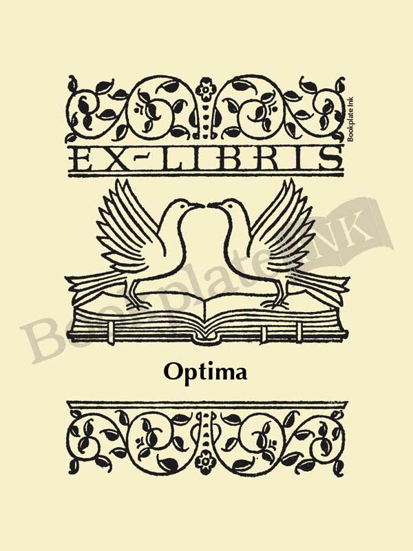 M5 - Love doves bookplate - Image 13