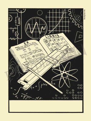 M614-Mathematical-slide-rule-bookplate