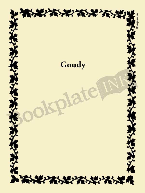 M757 - Ivy border bookplate - Image 8