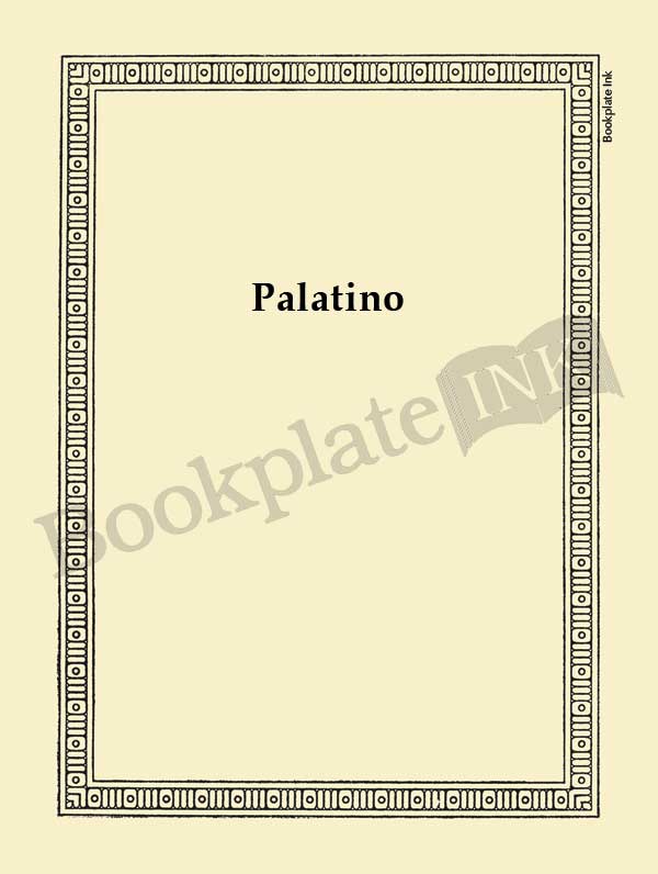 M758 - Framed border bookplate - Image 14