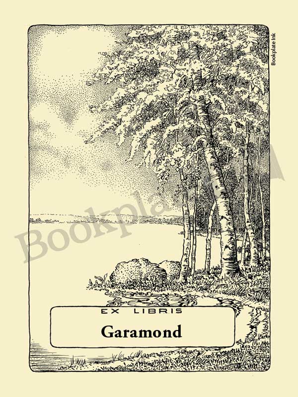 M767 - Trees by the water bookplate - Image 6