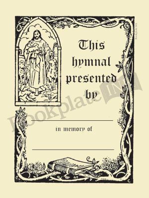 T5A - Owen Wise religious hymnal bookplate