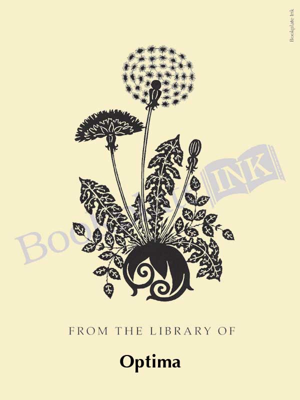 W26 - Scherenschnitte dandelion bookplate - Image 13