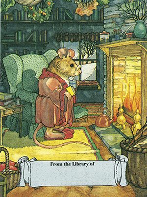 B156 - Mouse by fireplace