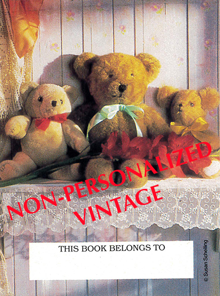 VB100 - Vintage Three Teddy Bears