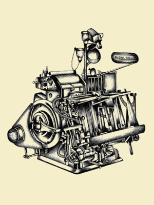 Letterpress Single-Color Custom Artwork